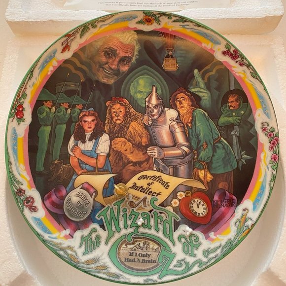 COMPLETE SET: Wizard of Oz Musical Moments Collector's Plates (8 plates) - Picture 6 of 16